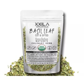 XXILA ORGANICS Holy Basil Leaf – Organic, Dried Tulsi for Teas, Tinctures & Wellness | Natur... - 1 oz (28g)