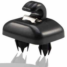 ZEALfix Sun Visor Clip Holder Black for A1 A3 A4 A5 Q3 Q5 8E0 857 562 Hook Holder Hanger Replacement 8E0857562 for A udi Pack of 1