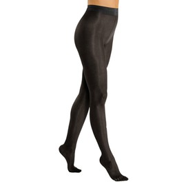 SOLIDEA Compression Tights Women Venere 70 Deniers | Graduated Compression Tights (Black, 16)