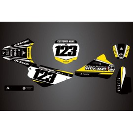 Attack Graphics Custom Velocity Complete Bike Graphics Kit for Suzuki RM85 2019