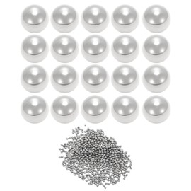 X AUTOHAUX 1.6mm Bearing Ball Bearing Steel G16 Precision Ball Silver Tone 600 Pcs