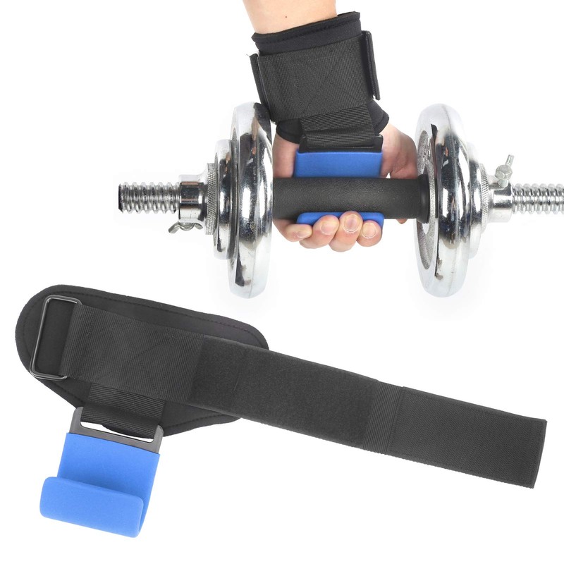 Weight Lifting Strap with Hook, Heavy Duty Wrist Straps Wrist