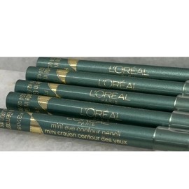 L'Oréal 5 L'oreal Mini Eye Contour Pencil Eyeliner - Must See Mint - 0.024oz Germany HTF