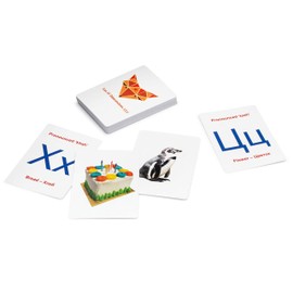 Foxit Russian Alphabet Learning Flash Cards | Learn Russian Alphabet for Kids, Students, and Adults Through Professionally Made Flash Cards