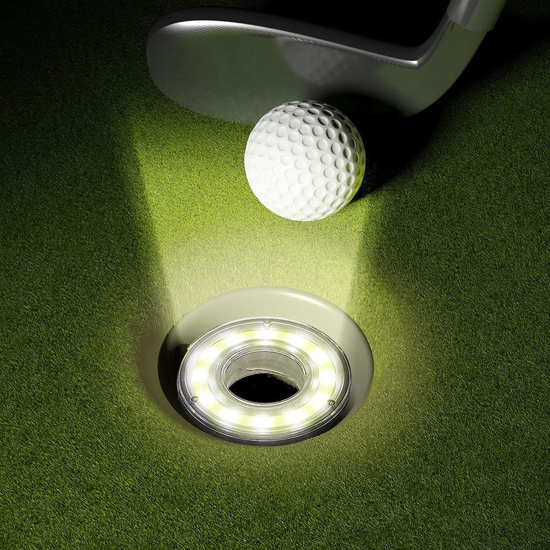 Retisee Night Golf Lights LED Glowing Putting Green Flags and