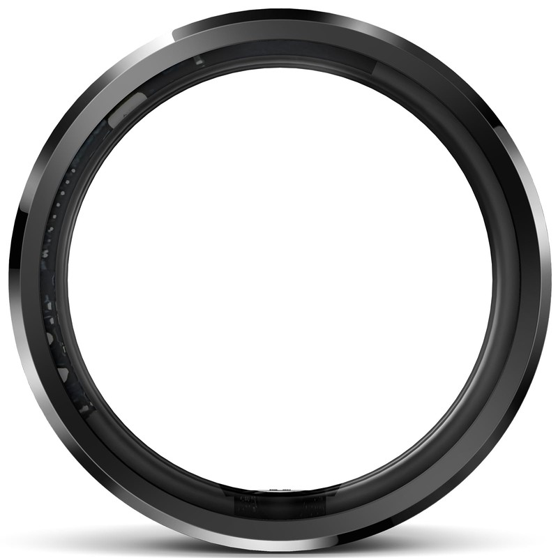Smart Ring with Air Gesture Control, Health Tracker, 7-Day Battery,