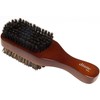 Diane D8114 Cepillo de cerdas de jabalí para hombres, negro,