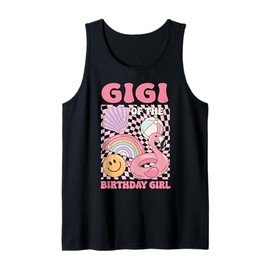 Gigi of the Birthday Girl Pool Party Family Party Decor Tank Top
