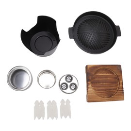 Portable Mini BBQ Grill, Smokeless Table Grill for Camping Picnic Home, Mini BBQ Grill Portable Smokeless for Charcoal, Charcoal for Indoor and Outdoor Parties