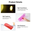 UTEBIT 20 Pack Color Light Gels Transparency Sheets for Photography