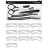 LIANHATA Eyebrow Set, 16 Piece Set, Eyebrow Shaving Eyebrow Template