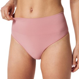 SPANX Shapewear for Women Everyday Shaping Tummy Control Panties Thong, Camellia Pink