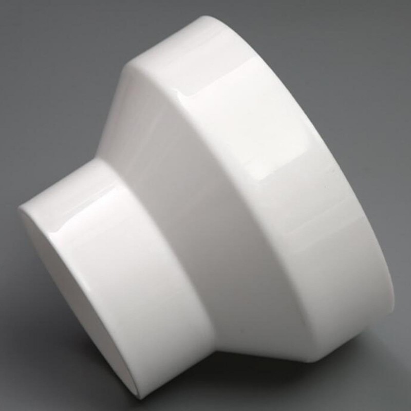 LOVIVER Air Duct Adapter 100mm to 75mm Accessory Pipe Fitting