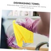 ORFOFE 4 Pack Microfiber Cleaning Dishcloths High Absorbency Kitchen Towels