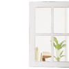 Sintosin Rustic Small Window Pane Mirror Wall Decor 11 X