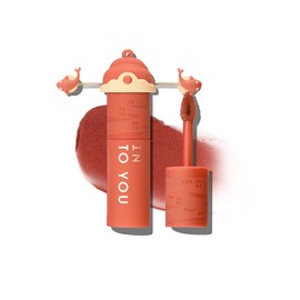 INTO YOU Matte Lipstick, Long Lasting Red Lip Stick for Women, Multi-Purpose for Lips and Cheek, Non-Fade, Makeup, Regal Red for Prosperity & Lucky