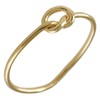 Knot Ring Love Knot Ring Promise Ring Gold Plated Ring