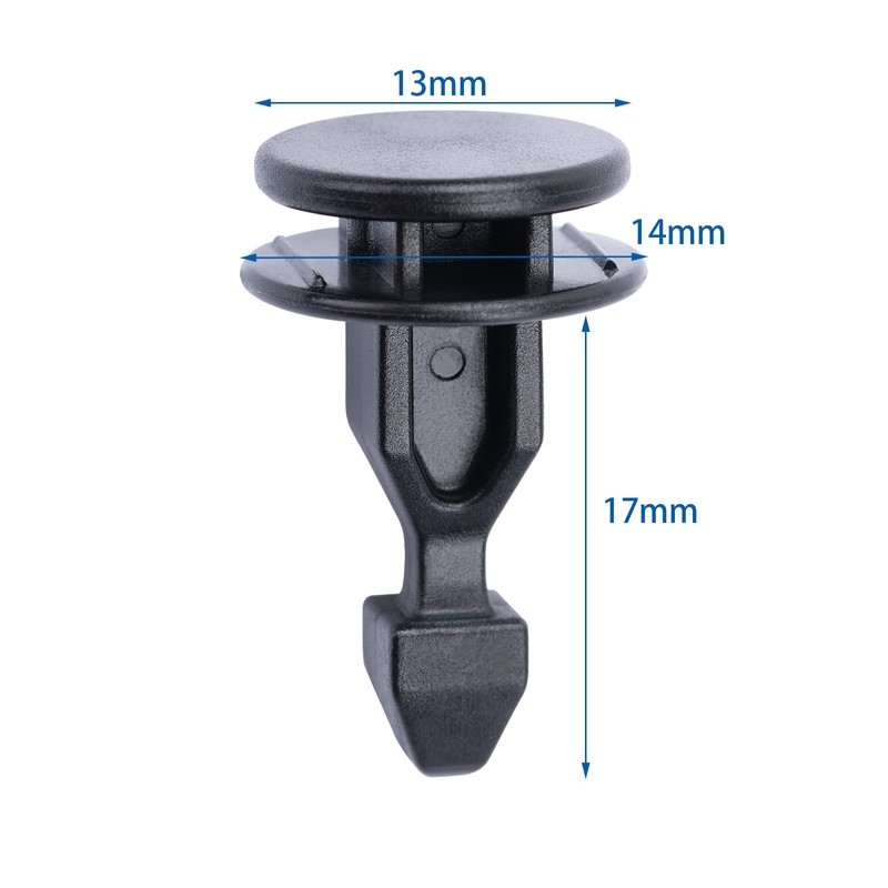 OAUTOO 30pcs Engine Cover Retainer Clip Compatible with Honda &