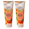 2er Pack Dresdner Essenz Aroma-Booster Duschgel Happy vegan 2 x