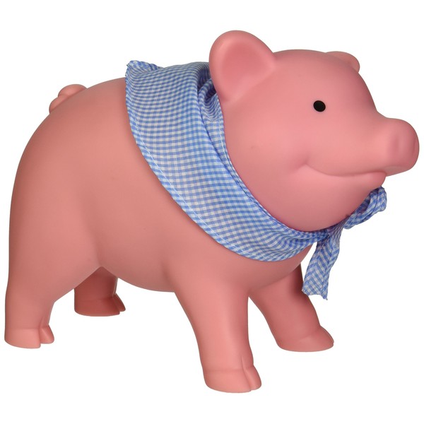 Schylling Rubber Piggy Bank Pink, 1 EA