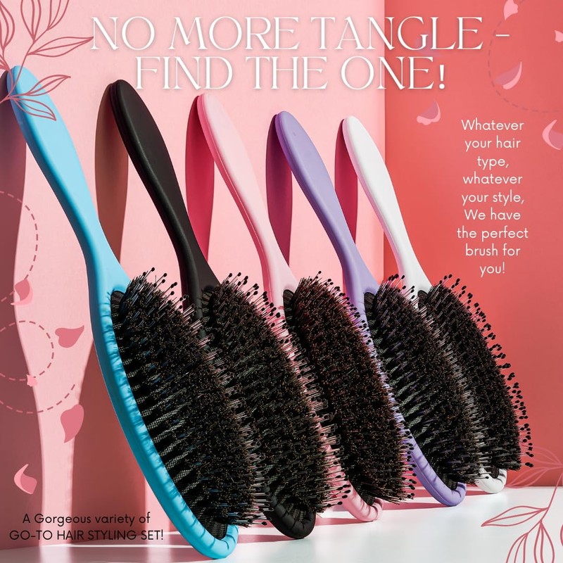 GODDESS HAIR GIFT BOX (BRUSH AND COMB PURPLE)