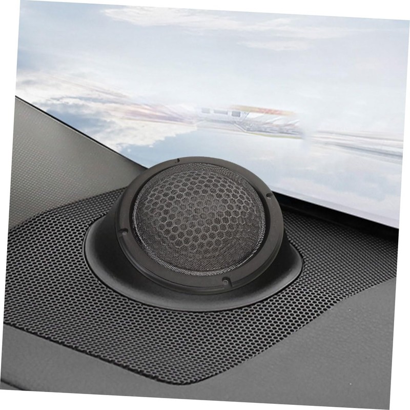 Mikinona 2PCS Speaker Grill Covers Stylish and Durable Protective Mesh