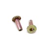 5/16" Stem Caster with Grip Teeth Wood Sleeve Chair Socket