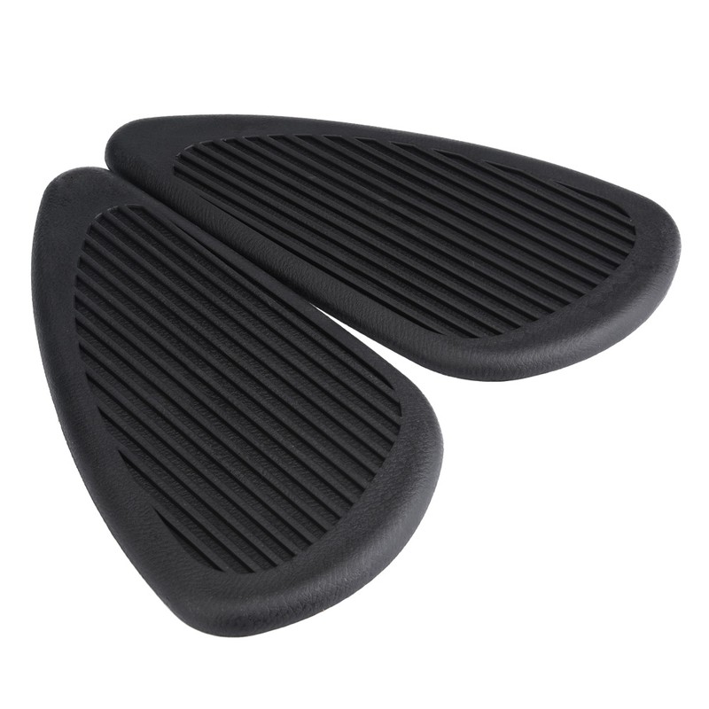 2Pcs Anti Slip Traction Pad Gas Fuel Tank Stickers Protector