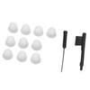 Silicone Hearing Amplifier Dome Earplug Set Professional Hearing Amplifier Cleaning