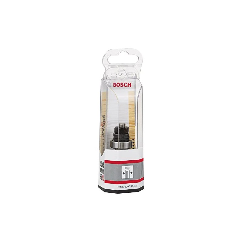 Bosch 2608629390 Shank for Disc Groove Cutter, 0 V, Black/Silver