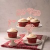 Gyufise Gyufise 24Pcs Happy Mother's Day Cupcake Toppers Rose Gold