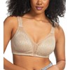 HACI Women's Full Coverage Minimizer Bra Non Padded Wirefree Full