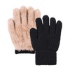 Pesaat Kids Winter Gloves Fleece Warm Toddler Boy Knitted Glove