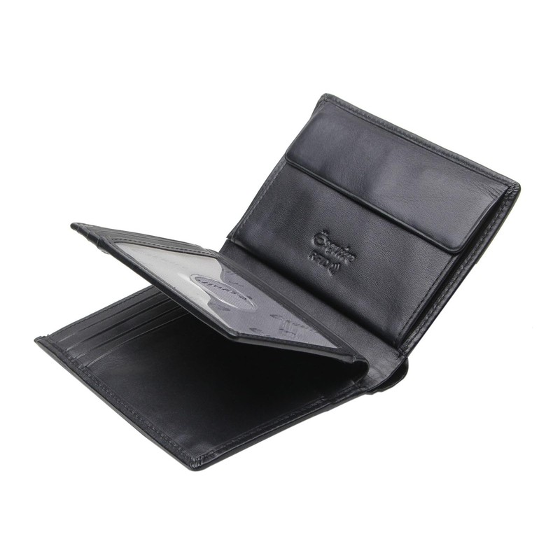 Esquire Compact Wallet Leather 9 cm