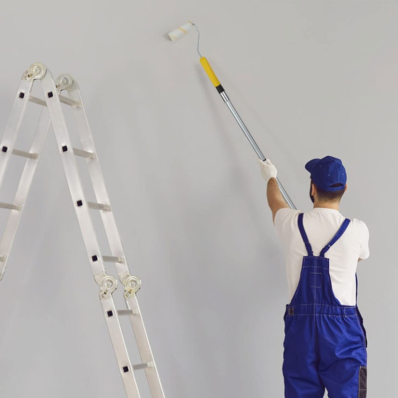 GOYADA 9 PCS Long Paint Roller Set, 4inch Paint Roller