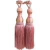 EleCharm 1 Pair Simple Elegant Curtain Cord Tie Drape Holdback