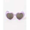 Eyelevel Tots Heart Girl's Sunglasses Purple One Size