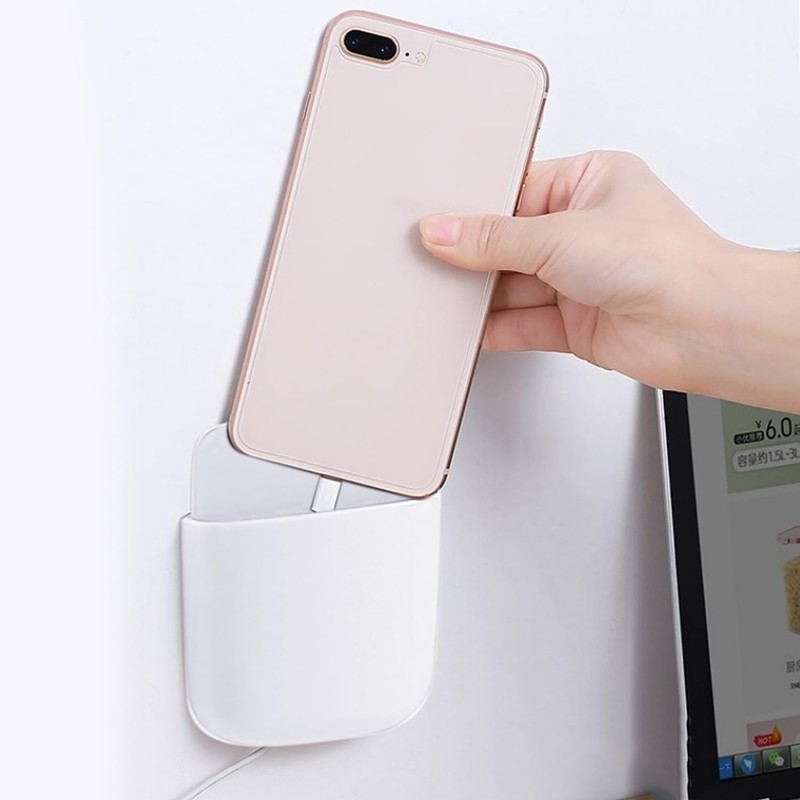 NYGGTYK 4 Pieces Remote Control Holder Storage Box, Wall Remote