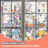 CHIHOLEN Easter Window Stickers,9 Sheets Easter Window Decoration,Double Sides Easter