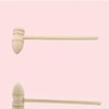 Hardwood neck and shoulder acupressure massage hammer 8ea