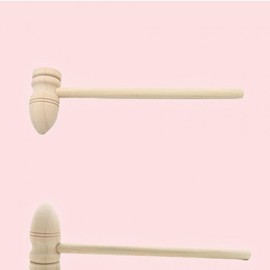 Hardwood neck and shoulder acupressure massage hammer 8ea