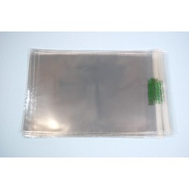 celloexpress Biodegradeable 5 x 7-138mm x 185mm + 30mm Flap - PLA Greeting Card Display Bags 30 Micron Self Seal - Small Cello - Pack of 50