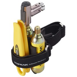 Topeak Unisex's AirBooster Race Pod X Cartrige Pump, Black, 12.3 x 10 x 6 cm