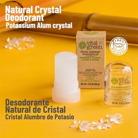 Desodorante Piedra Natural 60g Sin Color unidad