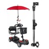 Elderly Mobility Scooter Umbrella Holder,Universal Adjustable Stretch Umbrella Stand for