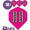 abcdarts Unisex - Adult Pentatlon Classic Dart Flights, Pink, Classic