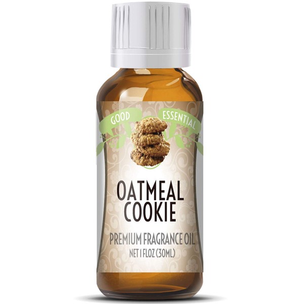 Oatmeal Cookie Scented Oil by Good Essential (Huge 1oz Bottle - Premium Grade Fragrance Oil) - Perfect for Aromatherapy, Soaps, Candles, Slime, Lotions, and More!