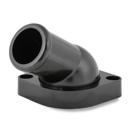 Mr. Gasket 2670BK Water Neck Swivel 30 Degree Angle Black Finish Incl. Mounting Bolts/Gaskets Water Neck
