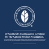 Dr. Sheffield's Fluoride Free Whitening Toothpaste, Mint, No SLS, 2-Pack