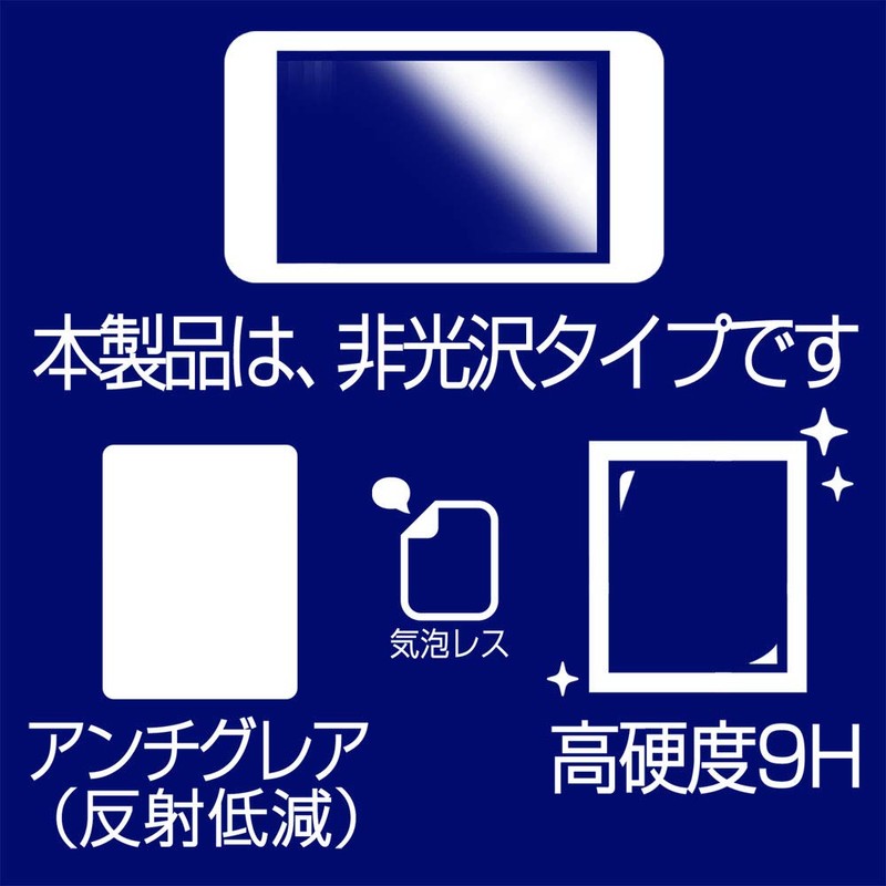 Carrozzeria FH-8500DVS [High Hardness 9H Anti-Glare Type] LCD Protective Film